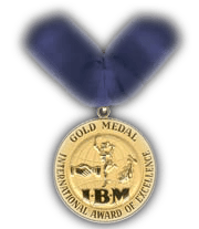 International Brotherhood of Magicians Gold Medal of Excellence