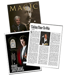featured article in trade publication magic magazine